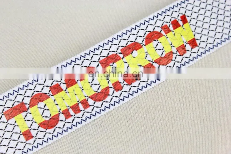 High quality letter webbing belt webbing strap printed nylon webbing