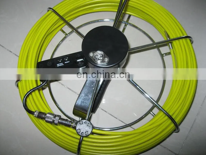 50m cable TEC-Z710DLK sewer inspection camera, with meter counter