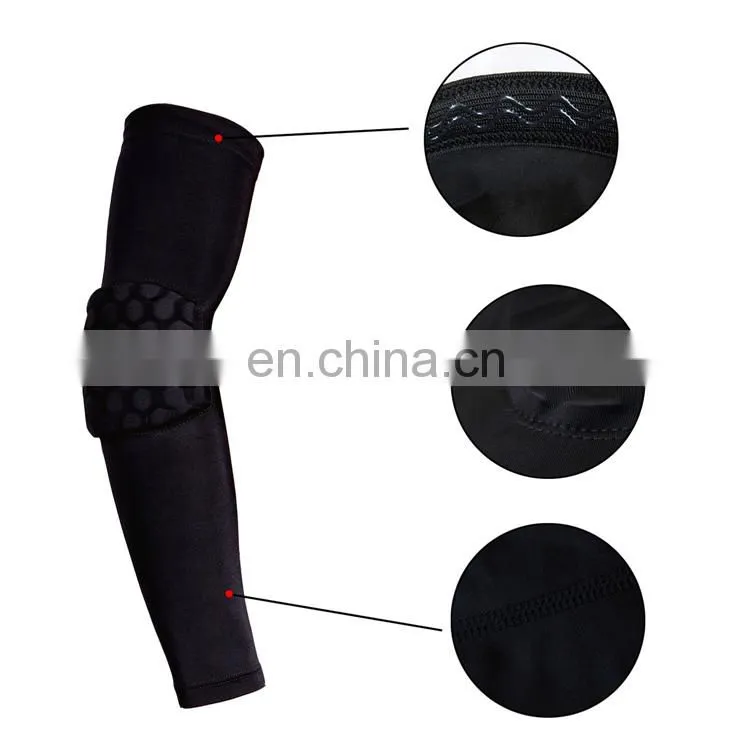Compression Elbow Sleeve Arm Sleeves Elbow Brace with Honeycomb Pad