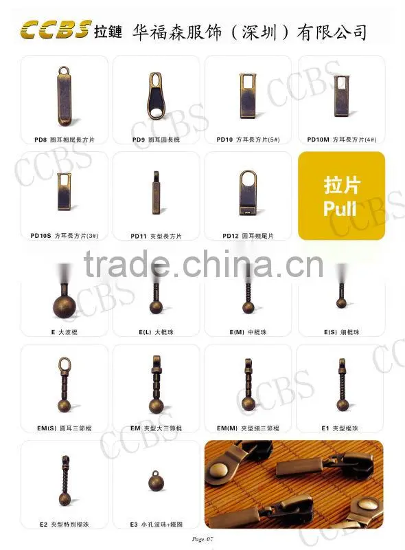 High Quality Y Teeth No.5 Non Lock nylon Zipper Slider