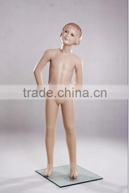 Cheap Mannequin Fiberglass Children Mannequin Realist Kids Dummy Manikin KD7