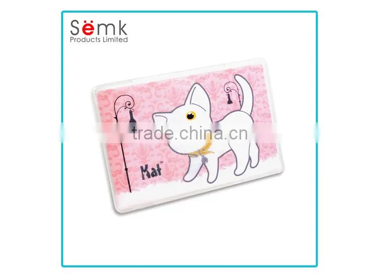 Customized design credit card holder with animal printing