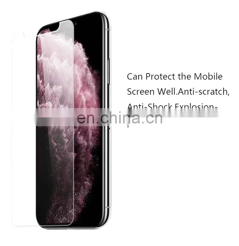 New hot-selling surface mobile phone screen for iPhone 6/7/8/11 pro max tempered glass screen protector Phone film