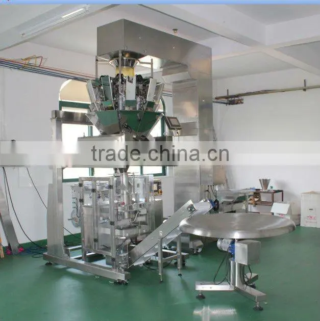 Air Inflation Back Seal Potato Chips Packaging Machine Price