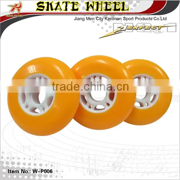 Good quality durable roller wheels suitable for RS608 bearings for inline skate or speed skate