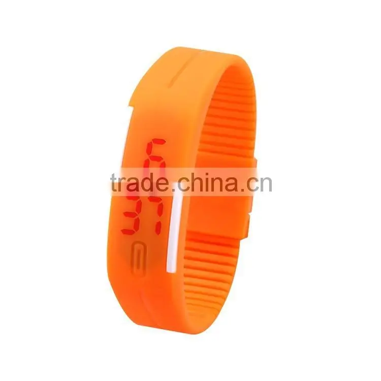 2012 Fashion Women's Jelly LED Bracelet Watches, LED Watches Manufacturer&Supplier&Exporter