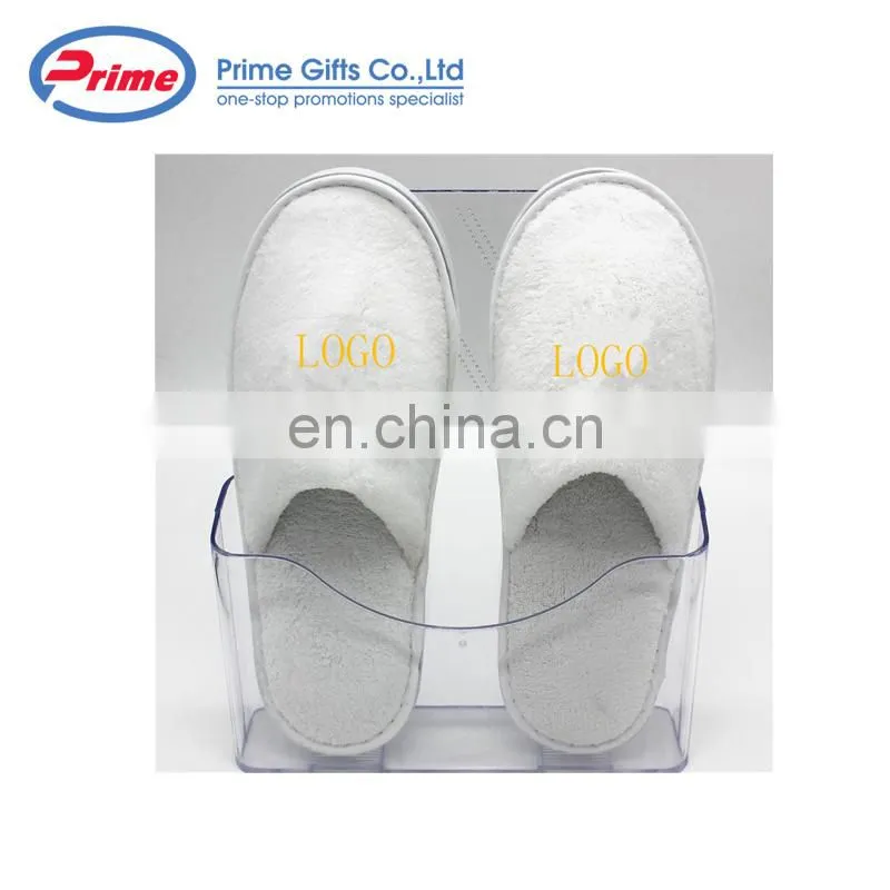 Promotional Close Toe Hotel Indoor Slipper With Custom Logo