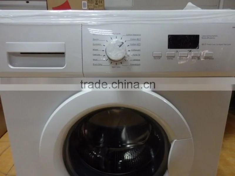 Washing Maching Laundry Front Lading with Spin-drying