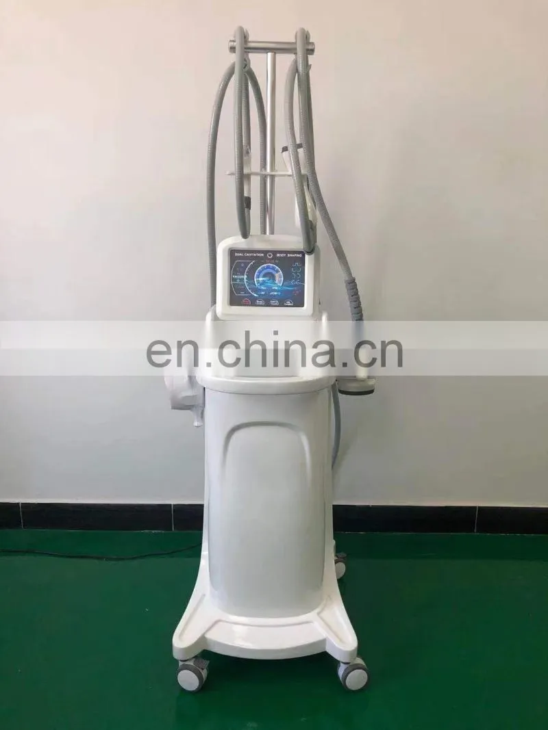 New Design Weight Loss 5 in 1 Dual Cavitation Vacuum RF Roller Vela Slimming Machine