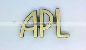 Custom die struck soft enamel badge pin
