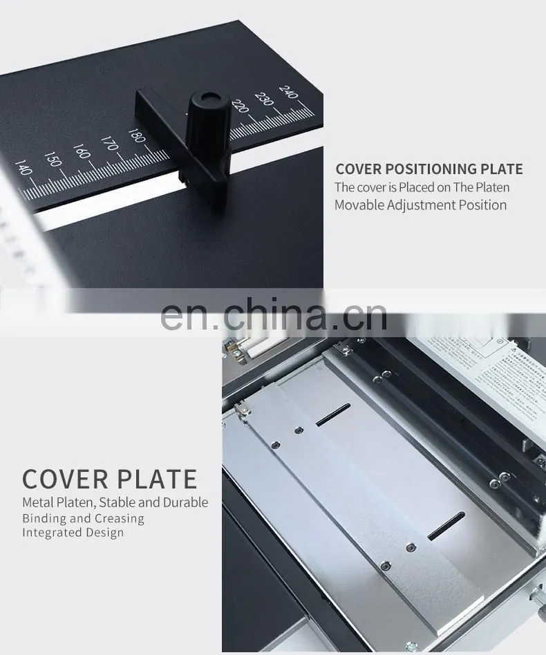 SBM-50D A4 high quality glue binding machine binder with Hot melt colloidal particles
