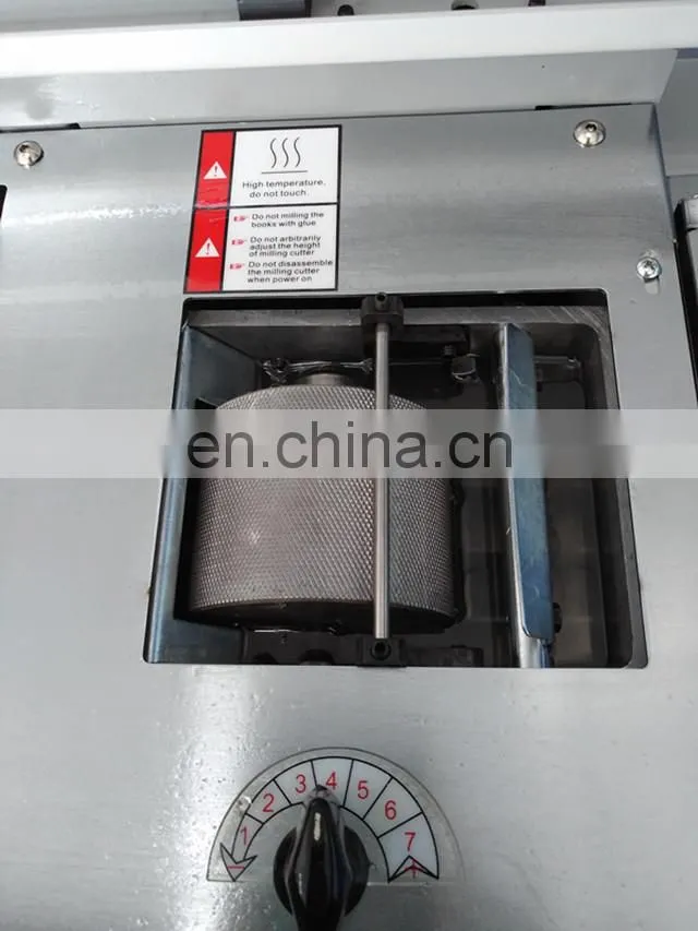 Automatic Glue Exercise Professional Book Binding Machine For Printing Shop