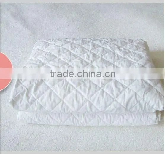 quilted spandex waterproof fabric bed cover