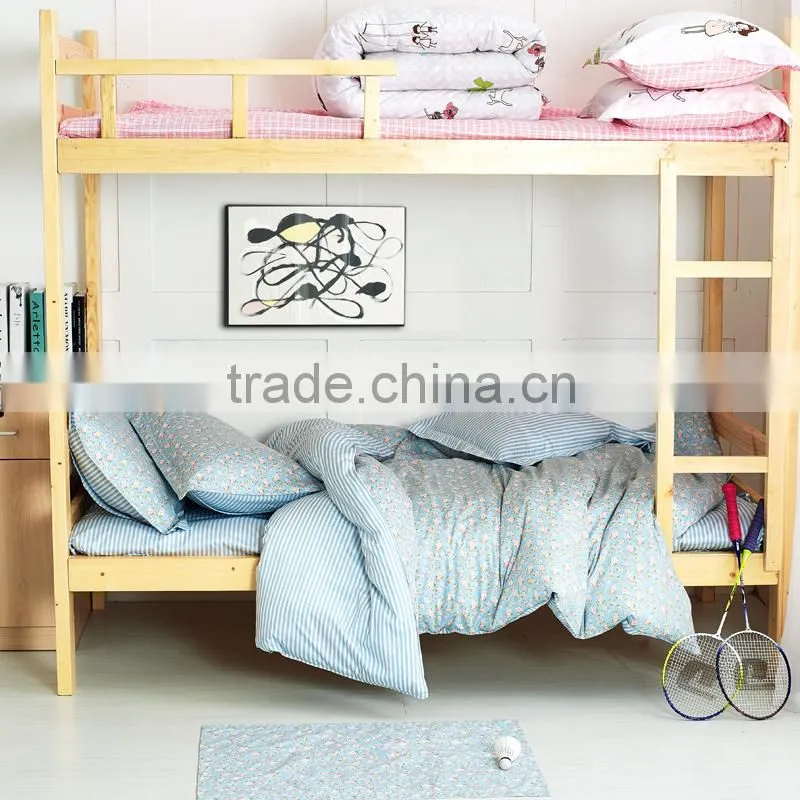Children room cotton printed bedding suite
