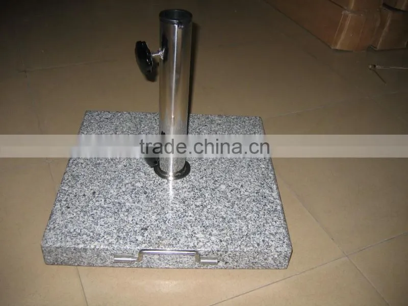 High quality stand garden granite umbrella base parasol umbrella parts