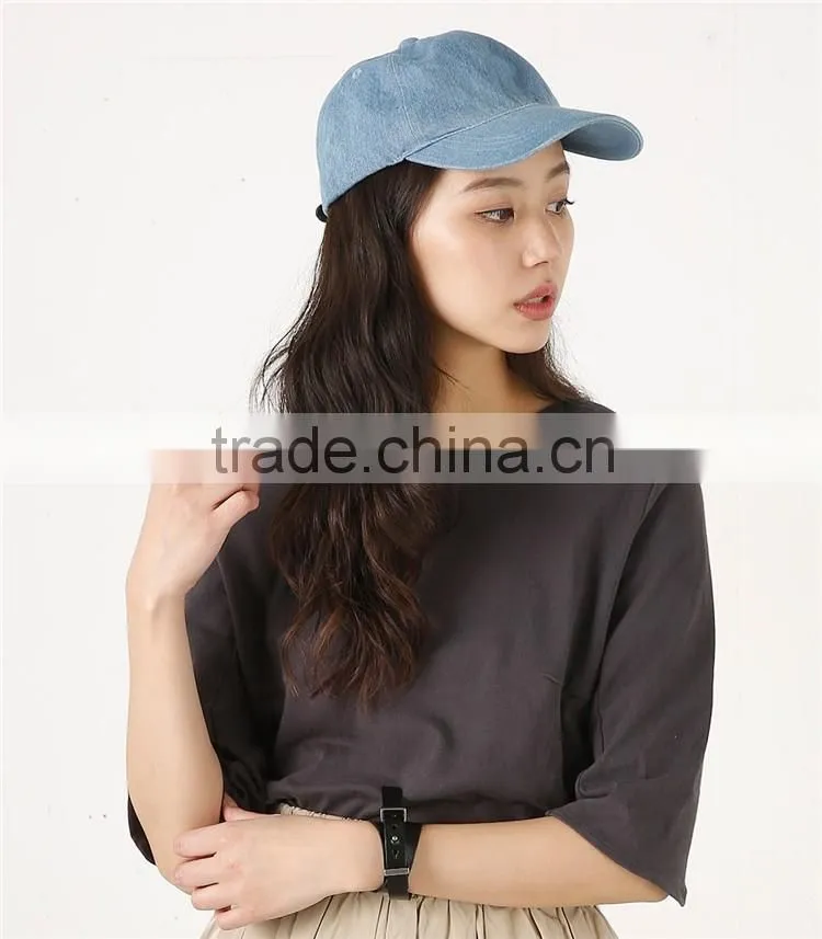 Custom 100% Denim Baseball Cap