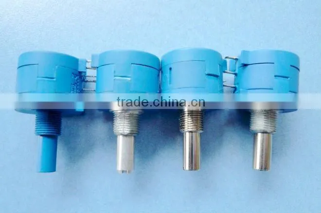 Aluminum Shaft,Aluminum Bush,WXD 3590 Precision wire-wound Potentiometer