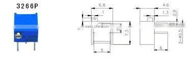 Low cost linear potentiometer 3266P-1-103-LF