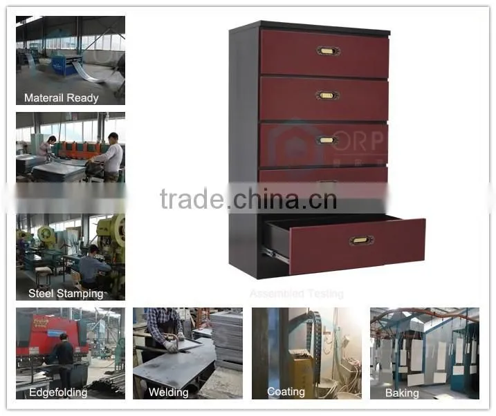 Steel Chest Of Drawers 5 Dresser American Furniture Black Five Drawers Chest