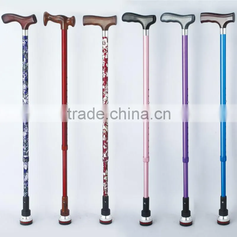 All terrain aluminum adjustable walking cane
