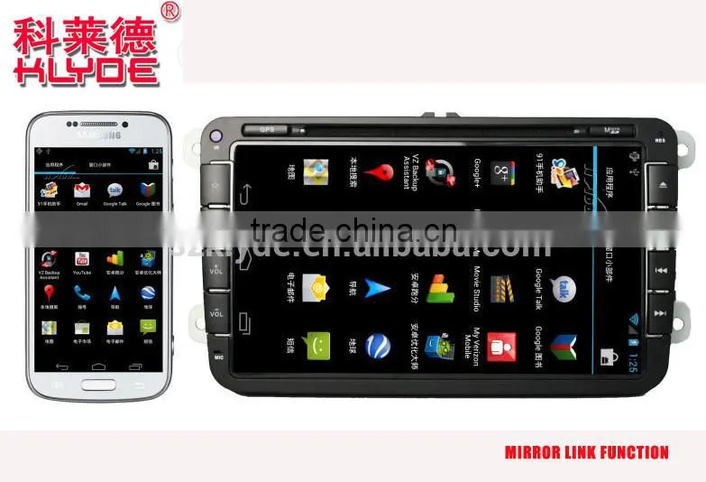 Hot Selling!KLYDE quad core HD car multimedia system for C3 with android 4.4.4