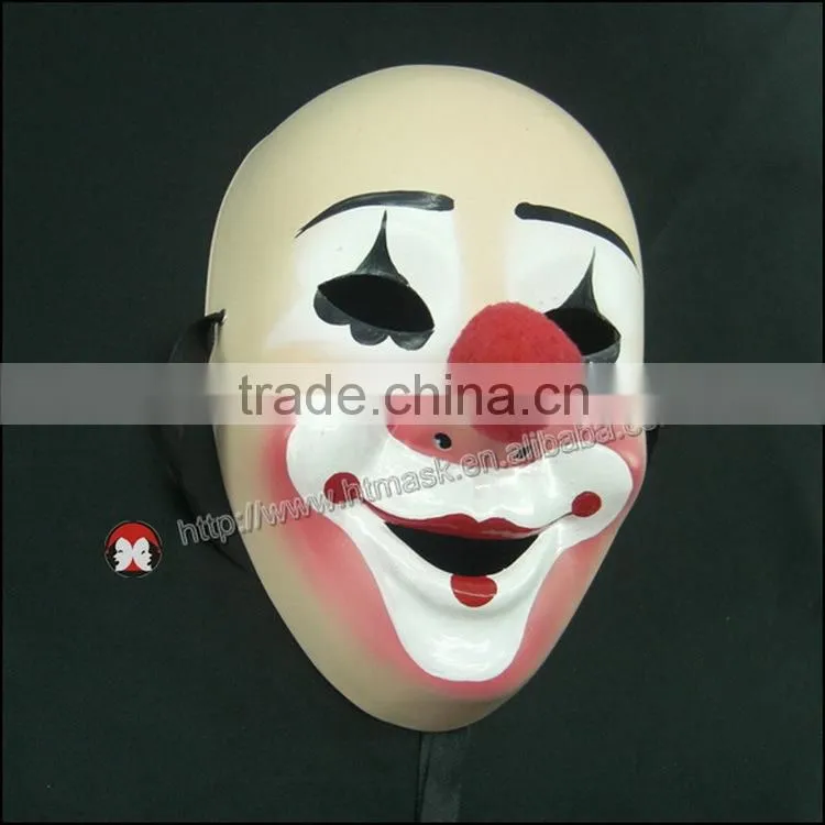 Hot Sales Clown Prince of Crime Rigid Plastic Clown Mask Cartoon Show Mask Will Partyl Mask The Adults And Kids Can Wear