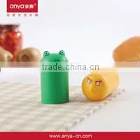 D610 hot sale plaid spice holder kitchen oil containers condiment dispenser
