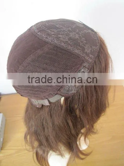 Injection silky top hair jewish wig