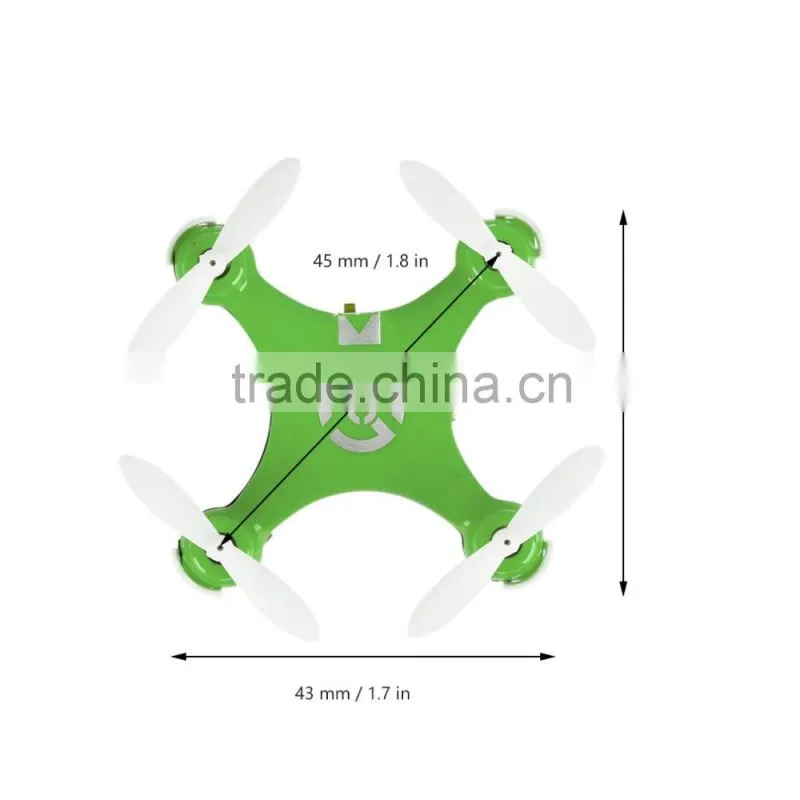 Green Cheerson CX-10 4CH 2.4GHz Headless Mode RC Quadcopter Drone