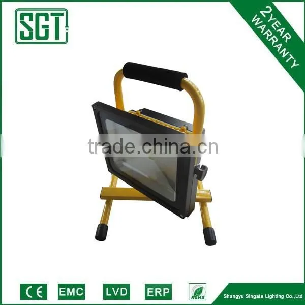 360 degree rotation COB led flood light 30W outdoor