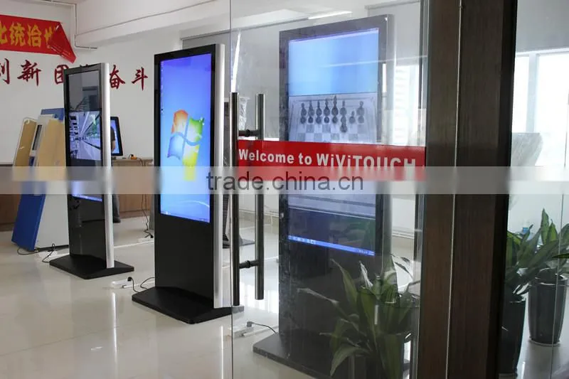 55" museum multimedia digital signage displays indoor signage