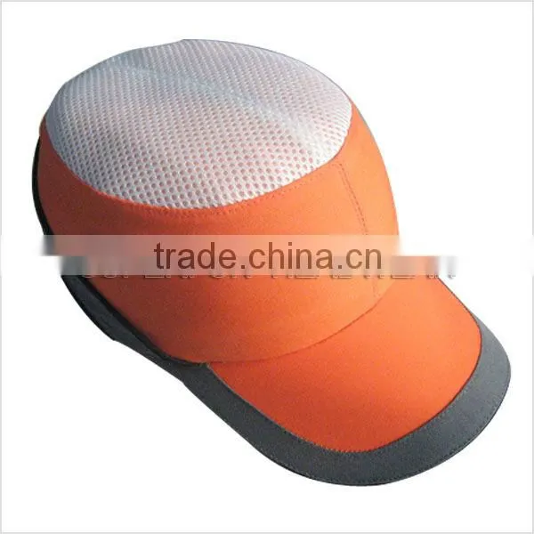 light weight safety reflective bump helmet caps and hats