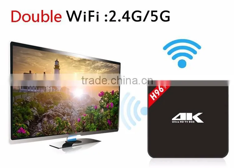 amlogic s905 tv box 2gb ram Android 5.1 Smart TV Box H96 Plus Kodi 16.1 bluetooth 4.0 quad core 2GB 16GB H96 Plus