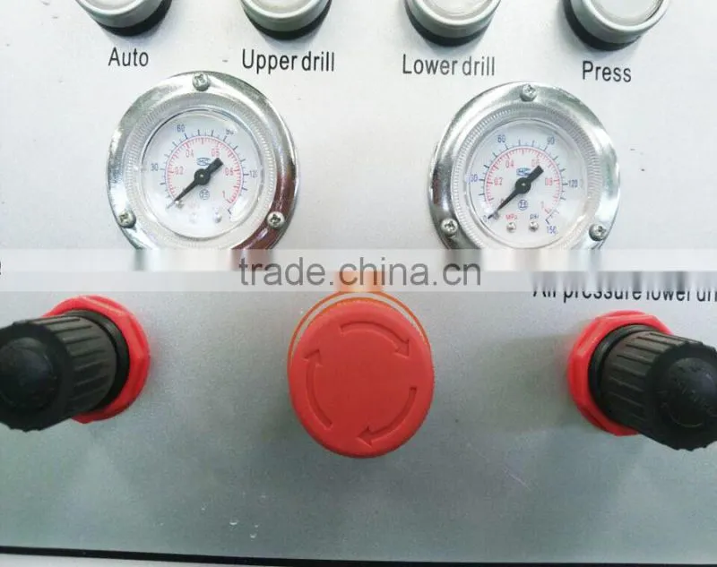 glass drilling machine with touch screen
