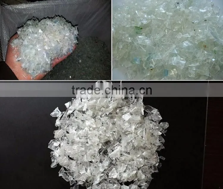 pet bottle flakes hot washing