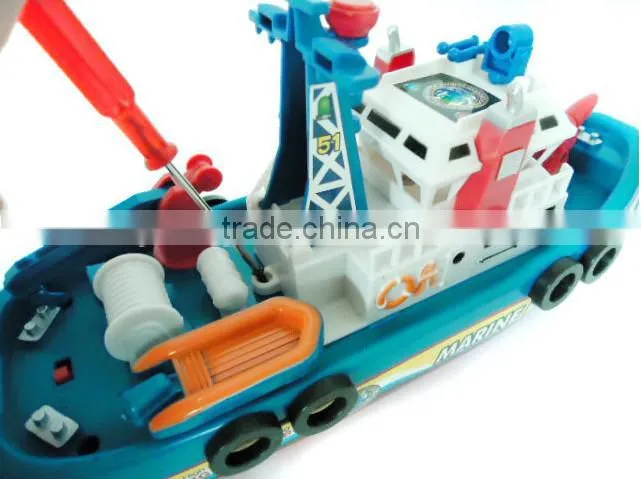 electric remote control boat toy,toy sea fireboat, toy water boat