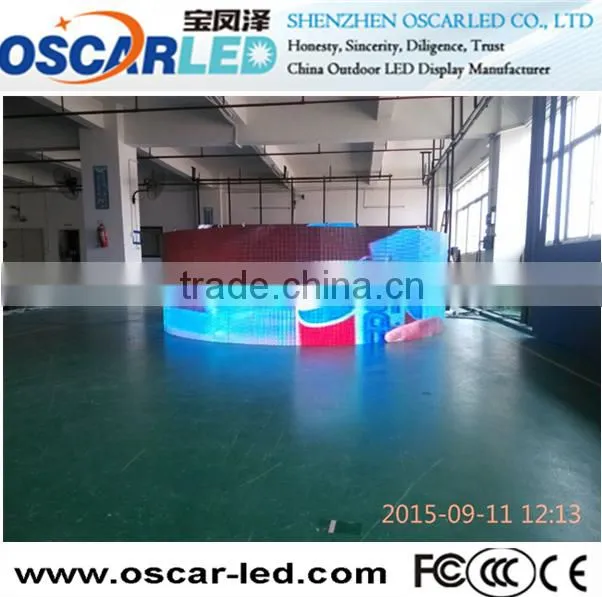 Shenzhen manufacturer outdoor large stadium 360 degree led video display led commercial advertising display screen
