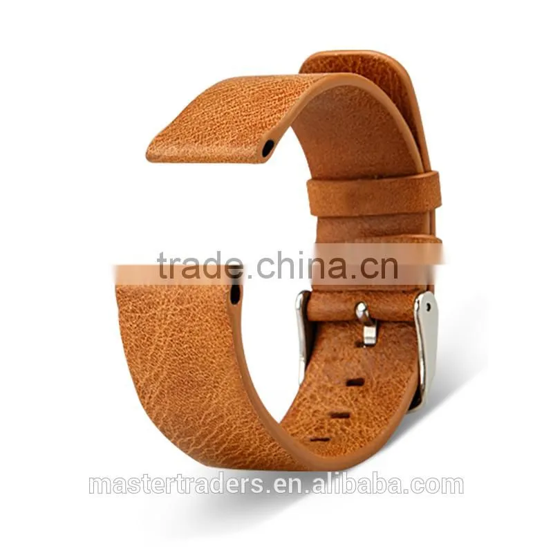 Original JISONCASE Retro Series Genuine Leather Watch Band Wrist Strap For 42MM Apple Watch MT-3528