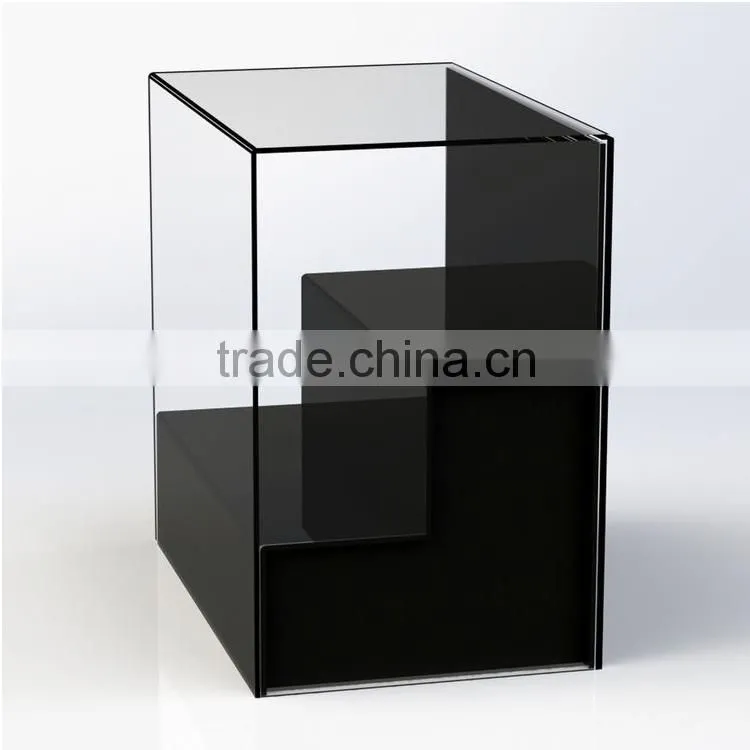 Custom Design Tiered Acrylic Display Case