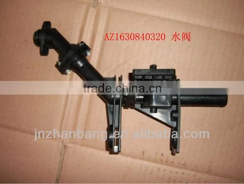 Sinotruk howo pars Water valve assembly AZ1630840320