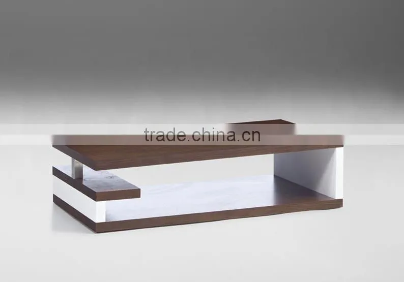 contemporary home decor wood furniture design coffee table SK1330A