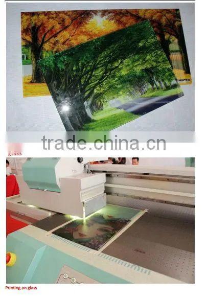 UV flatbed printer Sprinter F2512 on 8 Konica Minolta 1024 heads 2.5m*1.2m wide