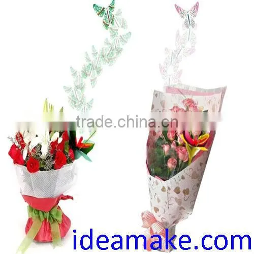 Novelty wedding favors Magic butterfly that flies from cards,letters,books,gifts and flowers