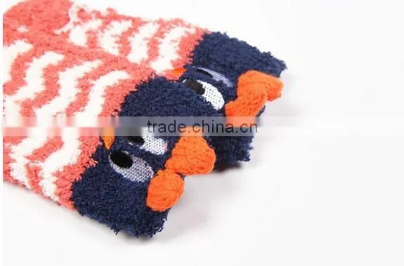 anti-slip microfiber socks/floor soks,/baby socks