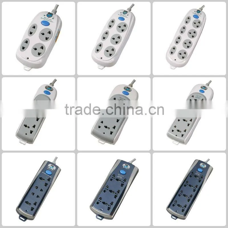 universal extension plug and socket for round/flat pin GT-6138