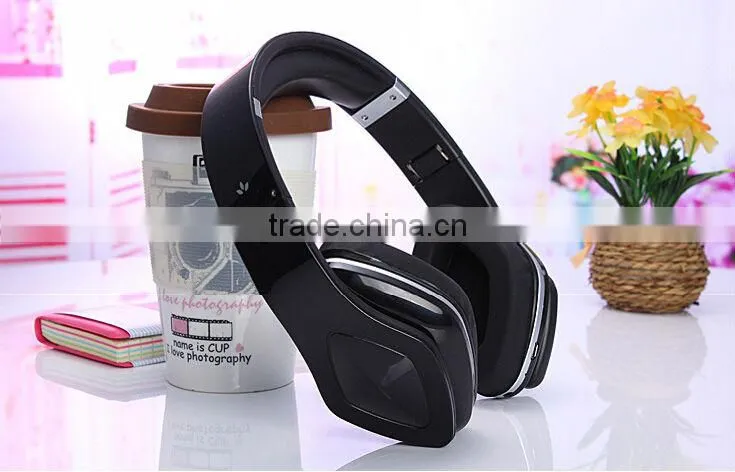 smart headphones with bluetooth and micro sd card slot & fm stereo bluetooth headphones/headset