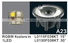 China factory price RGBW low voltage LED landscape lighting 1x4w