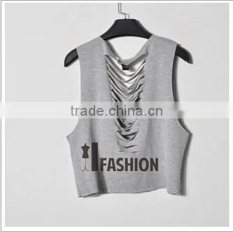 Turndown collar fashion wool handmade sweater design for girl