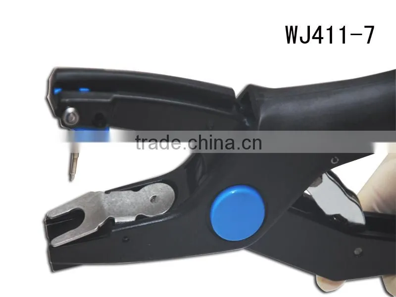 WJ411-7 H Type springback veterinary ear tag applicator