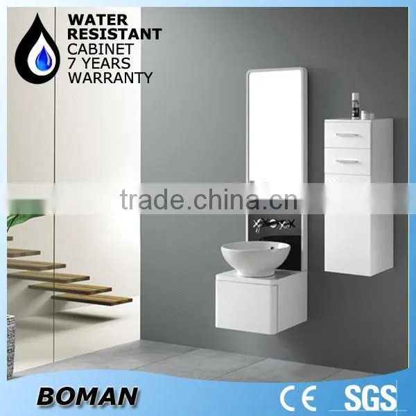 2015 design wall mounted bathroom storage cabinet cheap
